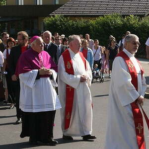 Einweihung des Pfarrzentrums in Kirchschlag (2008)