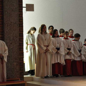 Ministranten Maiandacht