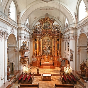 2 / © Wolfgang Hochreiter Chor / Apsis mit dem Hochaltar