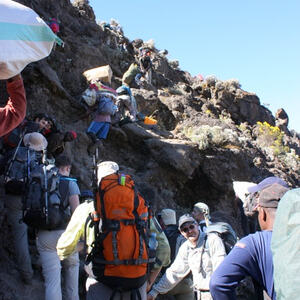 Kilimanjaro-Besteigung von Pfarrer Wimmer