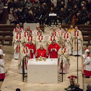 Festmesse zum 85. Geburtstag von Bischof em. Maximilian Aichern im Linzer Mariendom | 26.12.2017